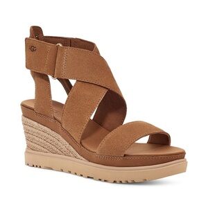 Women’s UGG lleana  Ankle Suede  Wedge Sandal.